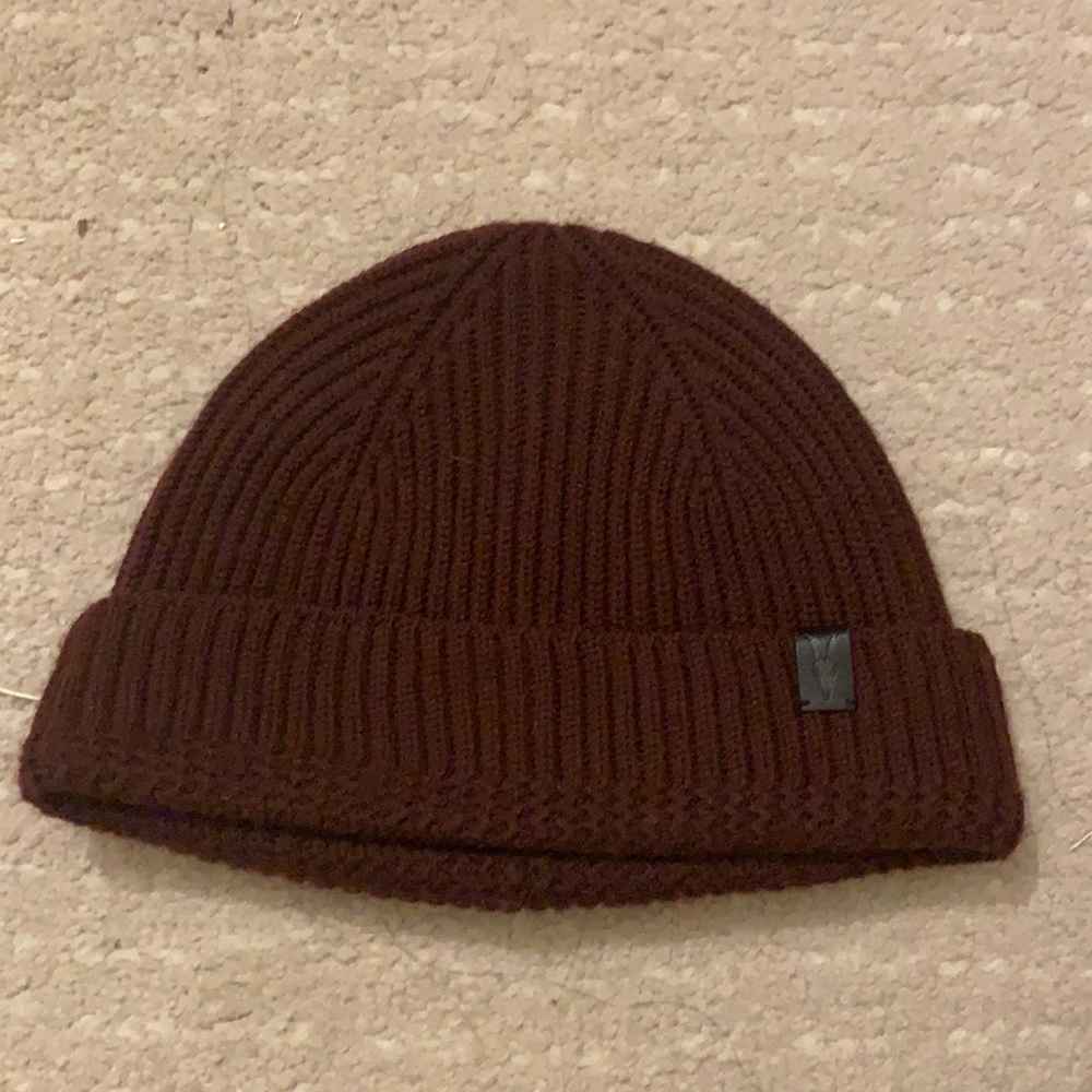 all saints merino wool beanie
